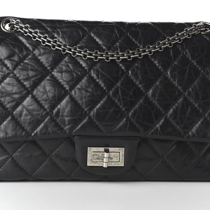 Chanel Aged Calfskin Quilted 2.55 Reissue 227 Flap Black 10 of 10