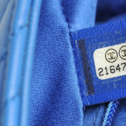 Chanel Lambskin Quilted Small CC Crossing Flap Blue 7 of 9