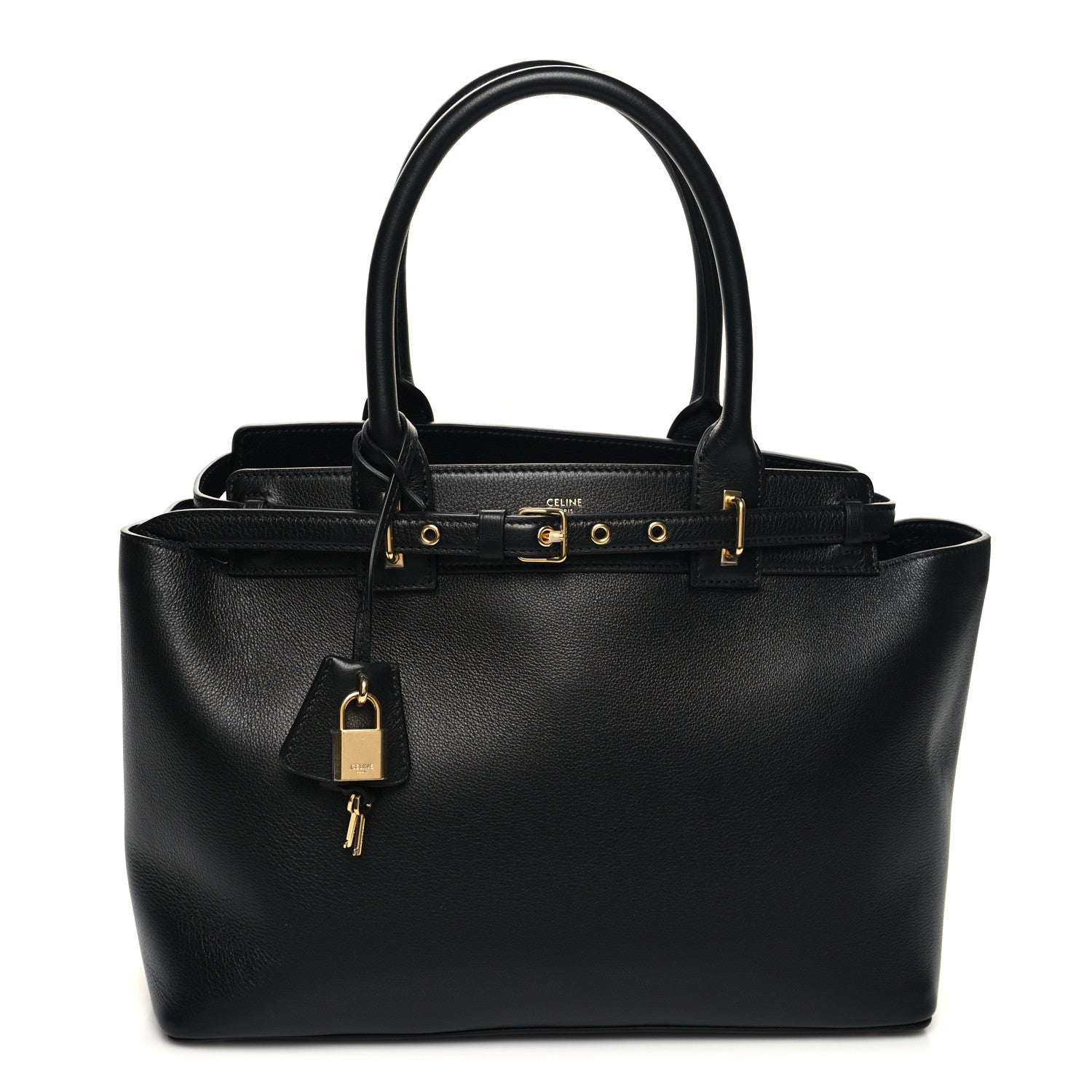 Celine Supple Calfskin Medium Conti Black 1 of 11