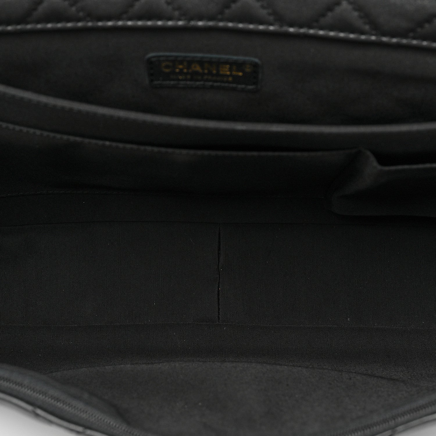 Chanel Calfskin Quilted XXL Travel Flap Bag Black 5 of 13