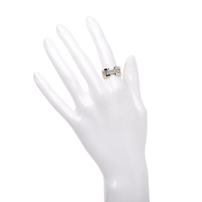 Tiffany 18K White Gold Diamond Open Atlas Ring 51 5.75 2 of 6