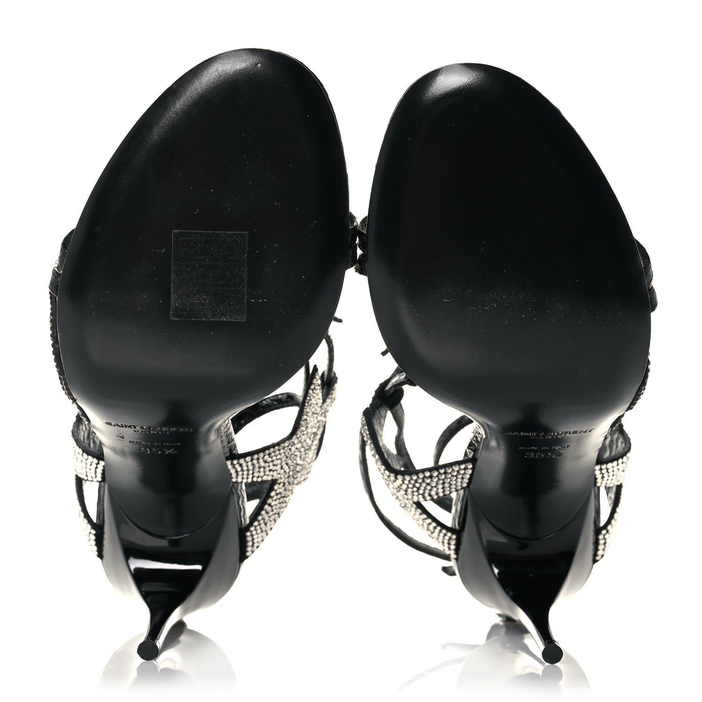 Ayers Stardust Strap 105 Sandals 35.5 Black