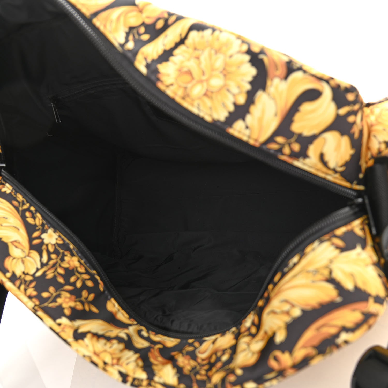 Versace Nylon Baroque Diaper Bag Black 6 of 11
