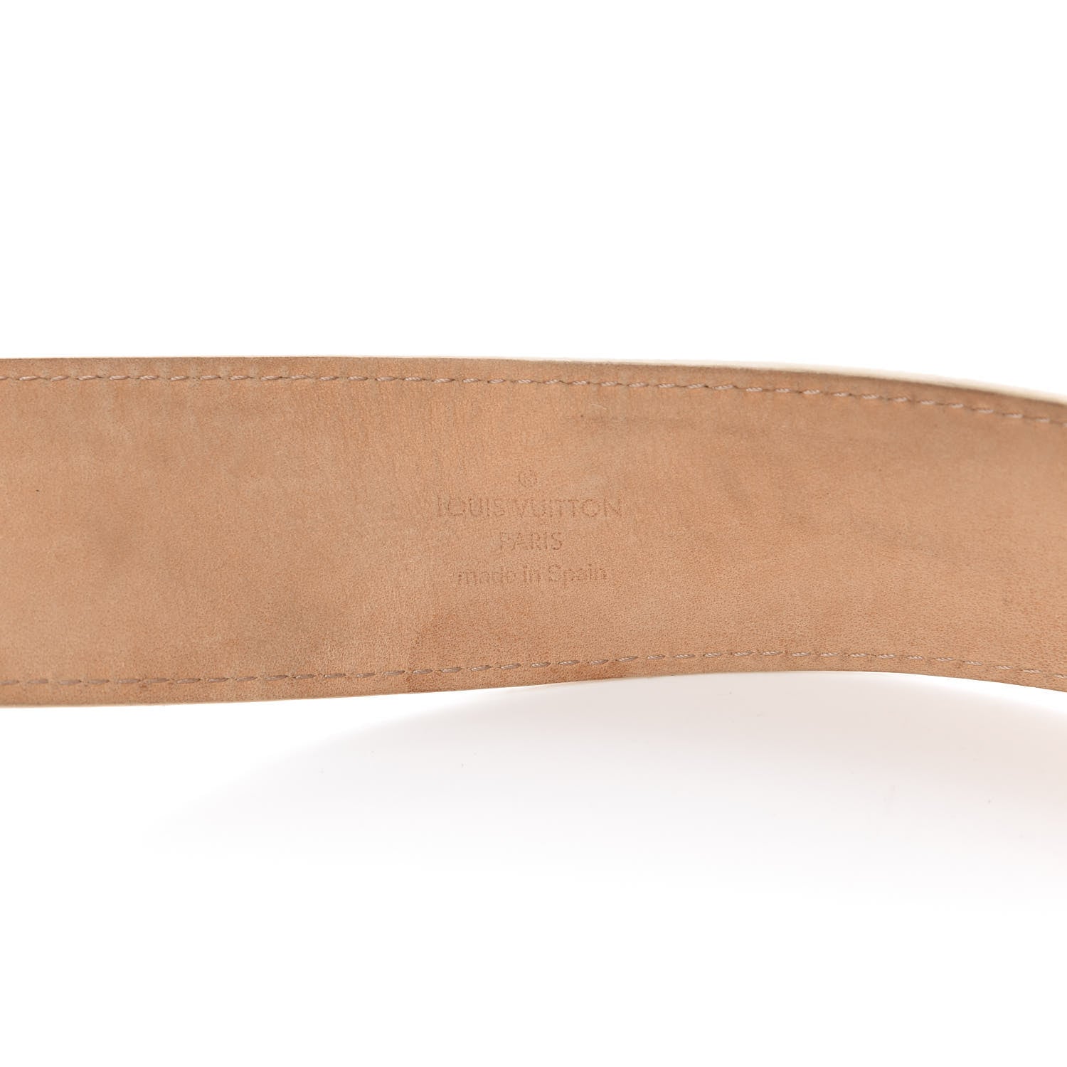 Louis Vuitton Damier Azur LV Initiales Belt 95 38 3 of 10