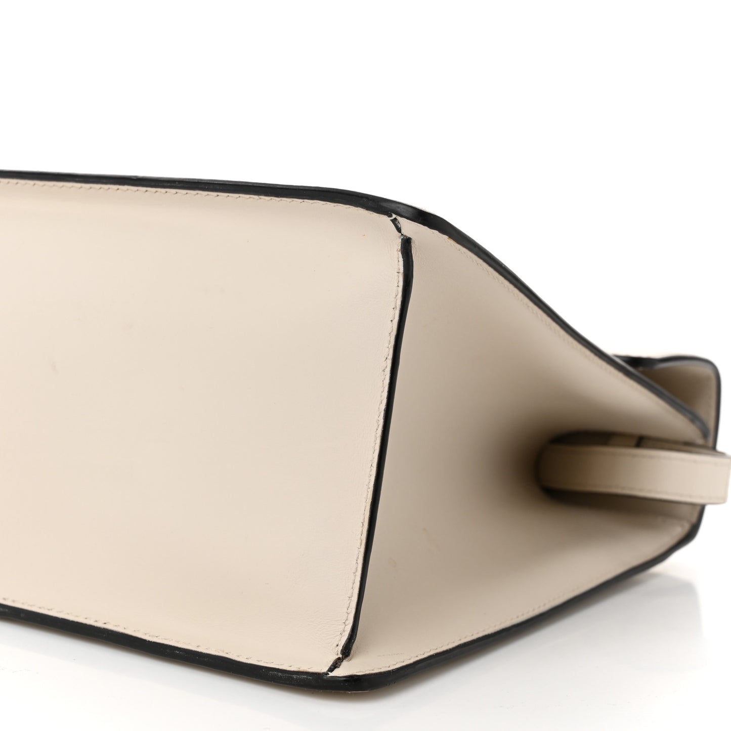 Calfskin Medium Sylvie Top Handle Bag White