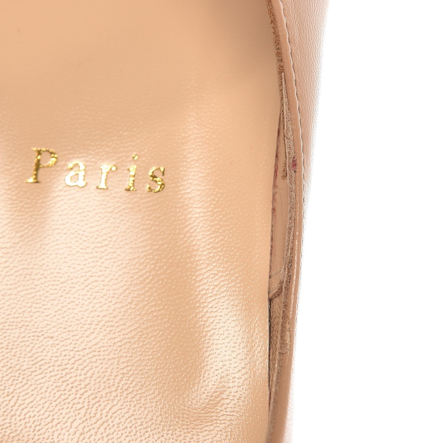 Christian Louboutin Kid Megavamp 100 Pumps 38 Nude 8 of 9