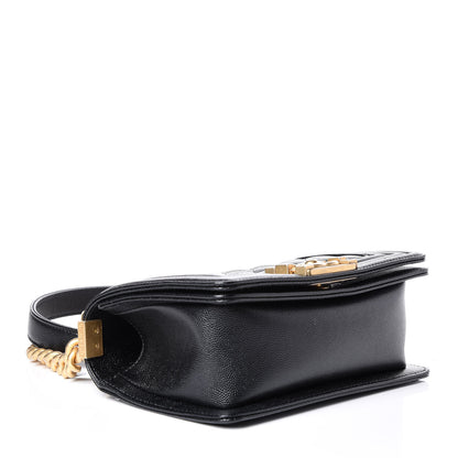 Chanel Caviar Quilted Small Boy Flap Black 3 of 12