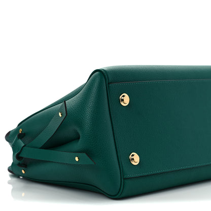 Louis Vuitton Veau Nuage Milla MM Emeraude 8 of 9