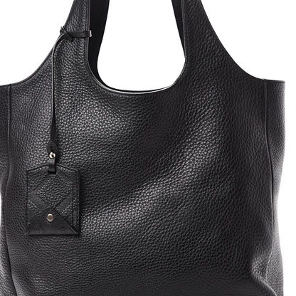 Burberry Brit Calfskin Medium Shopper Black 10 of 14