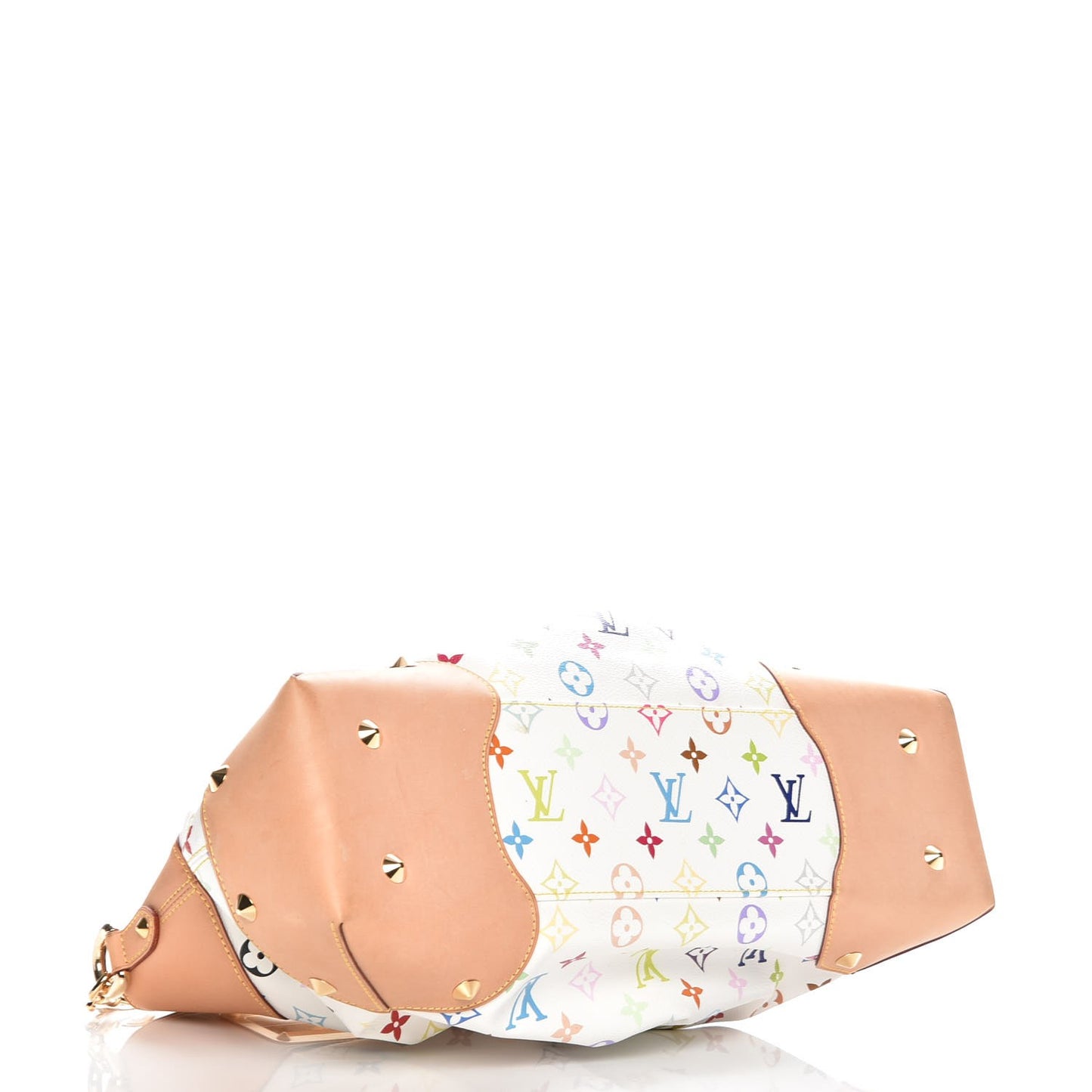 Monogram Multicolor Judy GM White