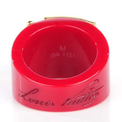 Louis Vuitton Lock Me Ring 6.5 M Pomme D'Amour 3 of 5