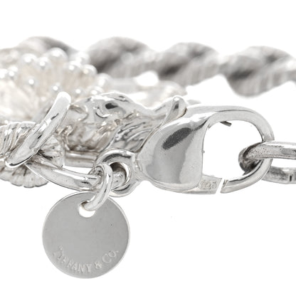 Tiffany Sterling Silver Dogwood Charm Bracelet 3 of 3