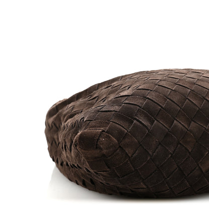 Bottega Veneta Suede Intrecciato Small Hop Fondant 8 of 9