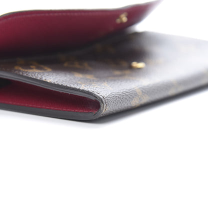 Louis Vuitton Monogram Emilie Wallet Fuchsia 13 of 16