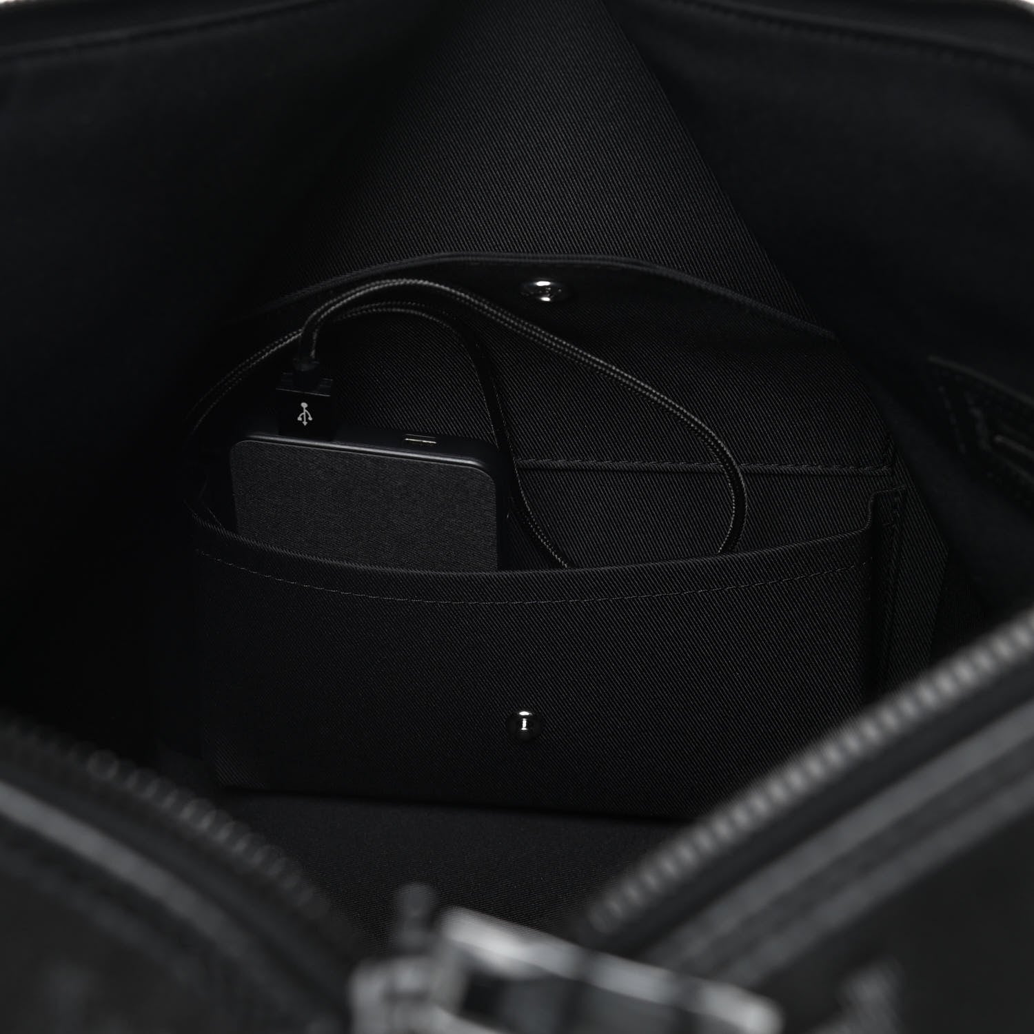 Louis Vuitton Jacquard Monogram Light Up Keepall Bandouliere 50 Black 15 of 28