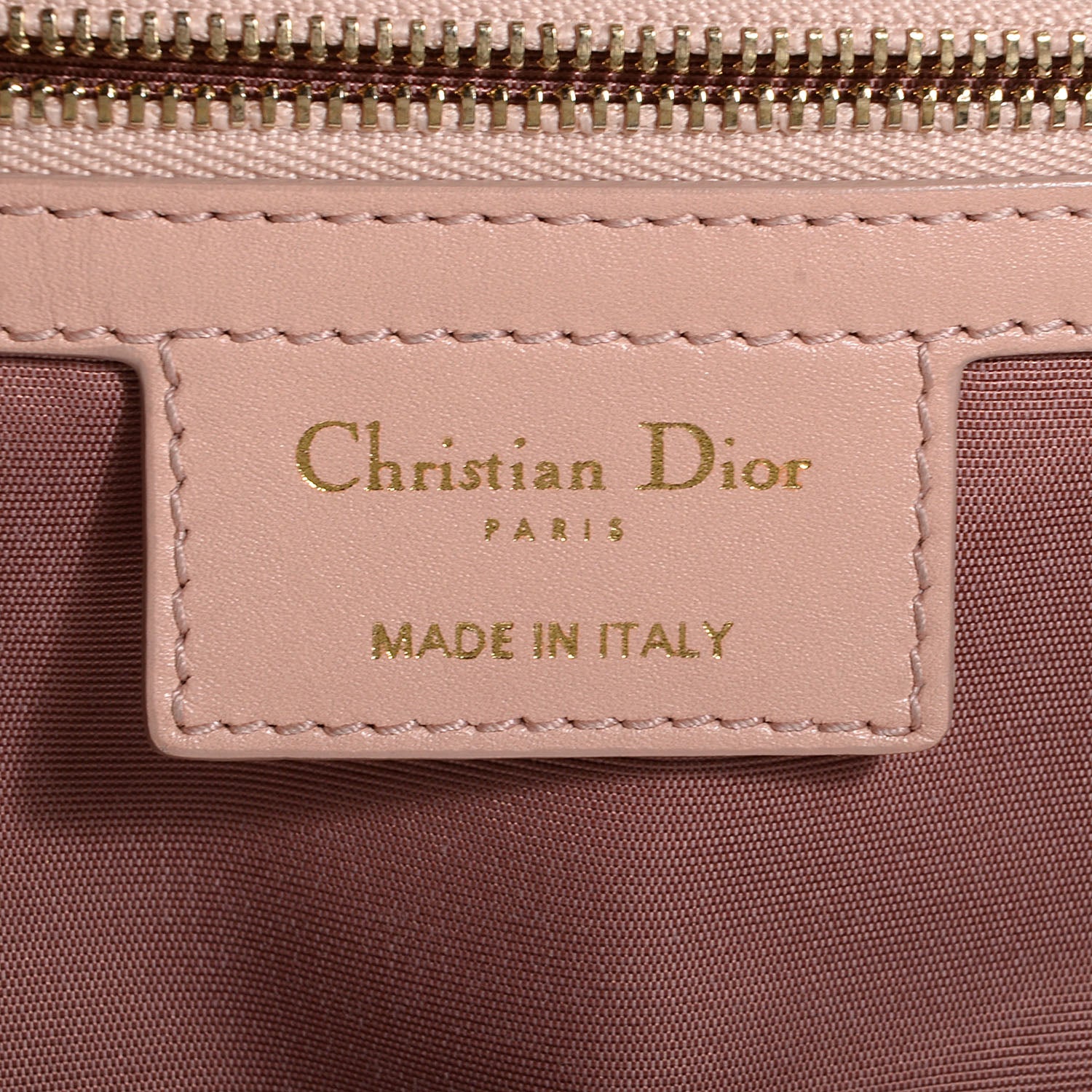 Christian Dior Coated Canvas Cannage Medium Panarea Tote Light Pink 6 of 8