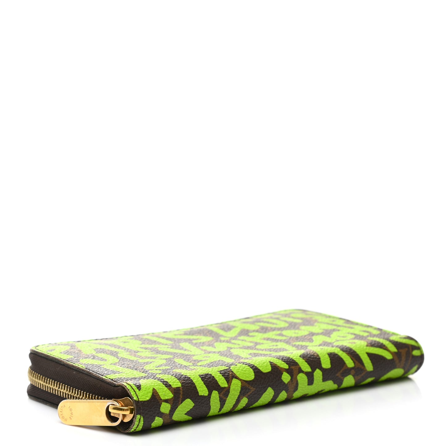 Monogram Graffiti Zippy Wallet Green
