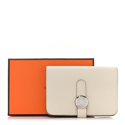 Hermes Togo Dogon Card Case Gris Perle 11 of 11