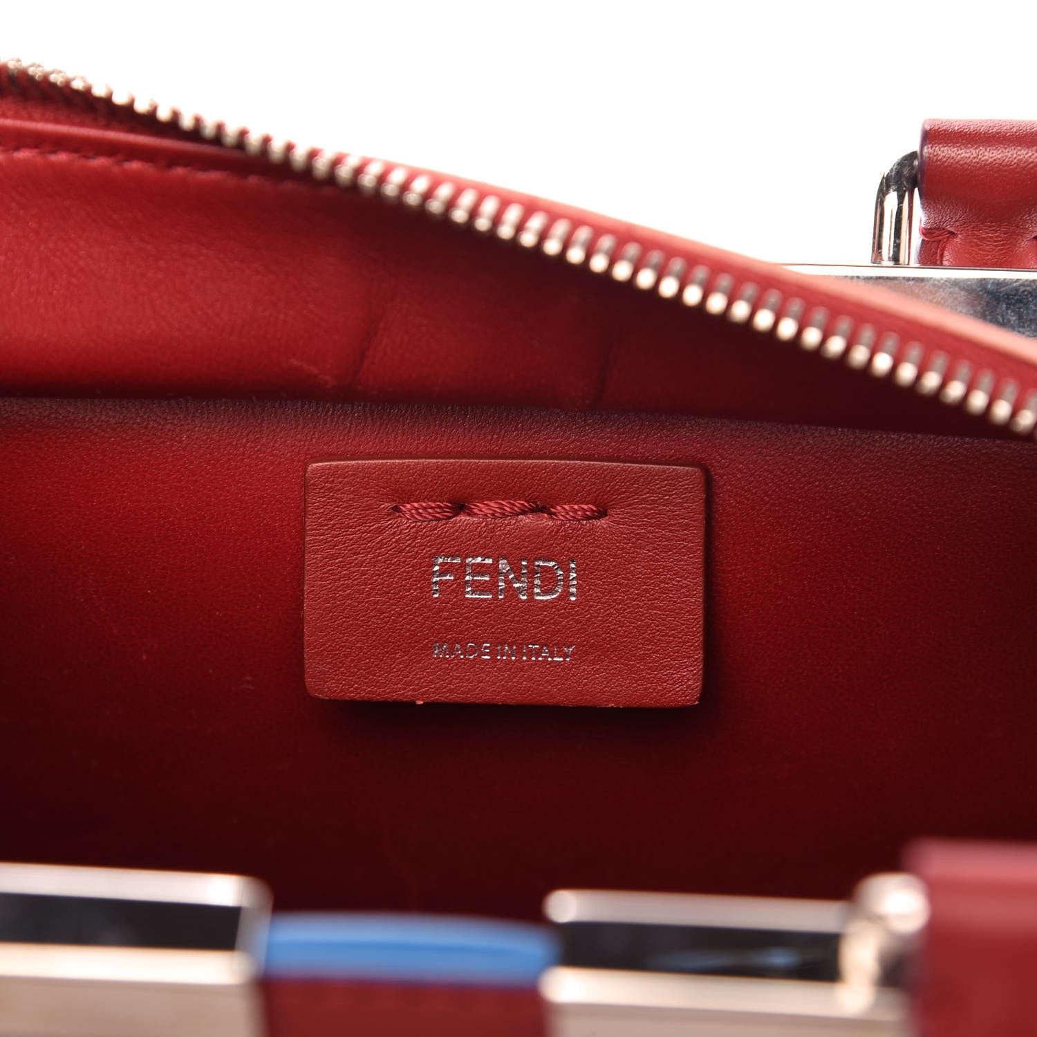 Fendi Vitello Dolce Mini 3jours Tote Ribes 8 of 10