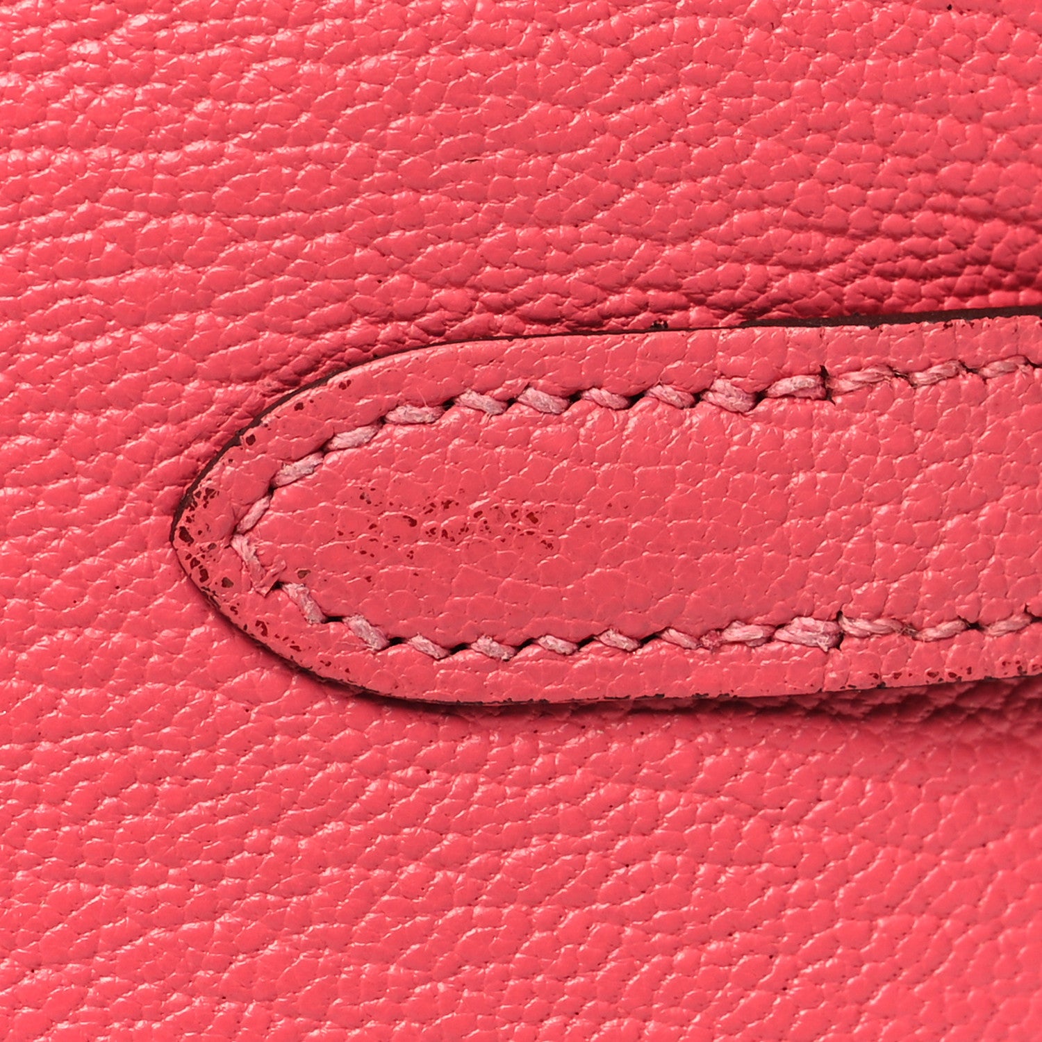 Hermes Chevre Mysore Kelly Longue Wallet Rose Lipstick 11 of 11