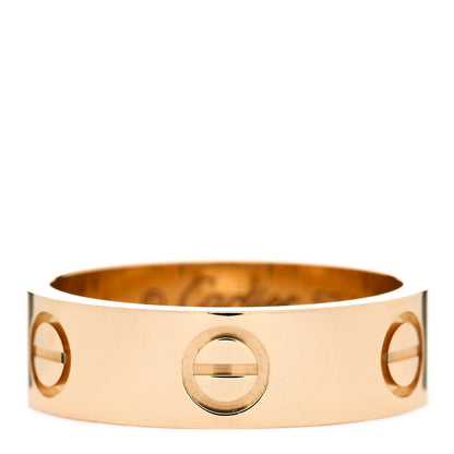 Cartier 18K Yellow Gold 5.5mm LOVE Ring 52 6 1 of 4