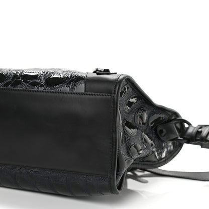 Balenciaga Patent Embossed Classic Hardware City Black 11 of 13
