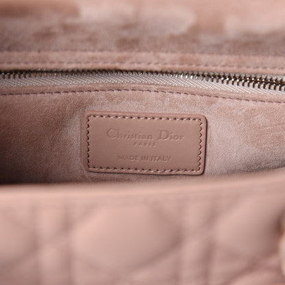 Christian Dior Ultra Matte Calfskin Cannage Medium Lady Dior Beige 6 of 10