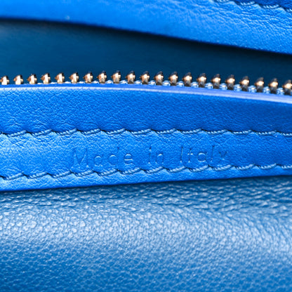 Celine Suede Small Phantom Luggage Blue 7 of 21