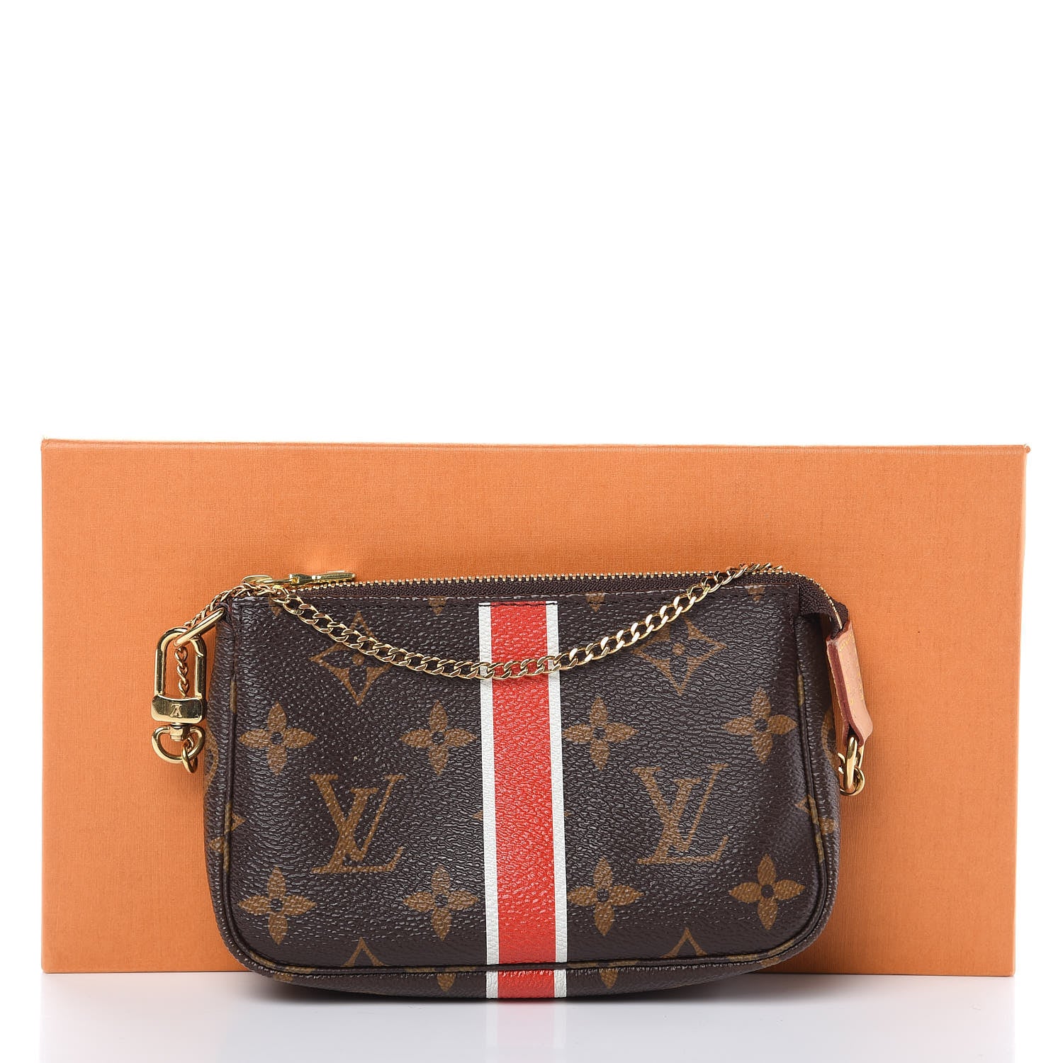 Louis Vuitton Monogram My LV Heritage Mini Pochette Accessories White Rouge 9 of 9