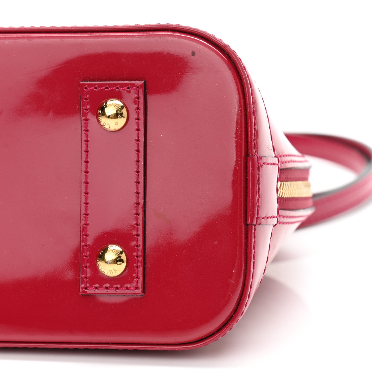 Louis Vuitton Vernis Alma BB Rose Indien 8 of 8