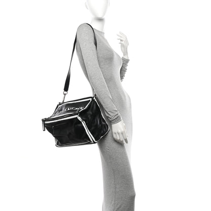 Givenchy Calfskin Medium Logo Pandora Black 2 of 12
