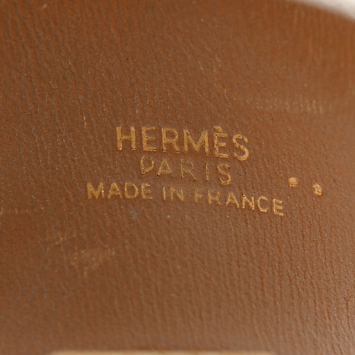 Hermes Shiny Niloticus Crocodile Collier De Chien CDC Bracelet S Miel 3 of 5