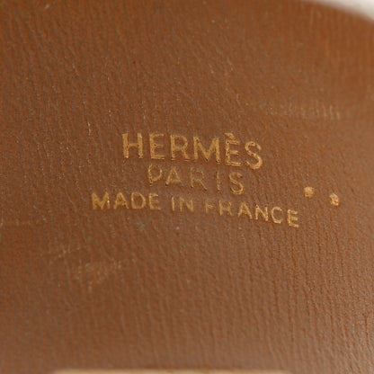 Hermes Shiny Niloticus Crocodile Collier De Chien CDC Bracelet S Miel 3 of 5