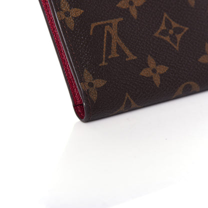 Louis Vuitton Monogram Adele Wallet Fuchsia 8 of 9