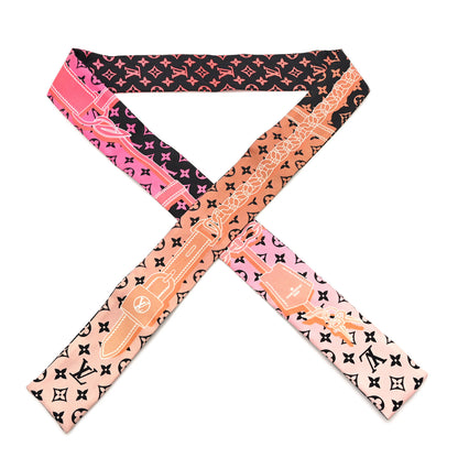 Louis Vuitton Silk Pop Monogram BB Bandeau Rouge 1 of 4