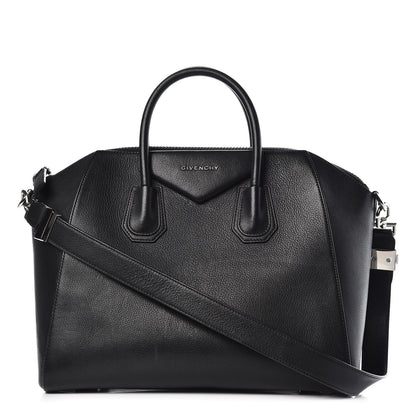 Givenchy Sugar Goatskin Medium Antigona Black 1 of 16