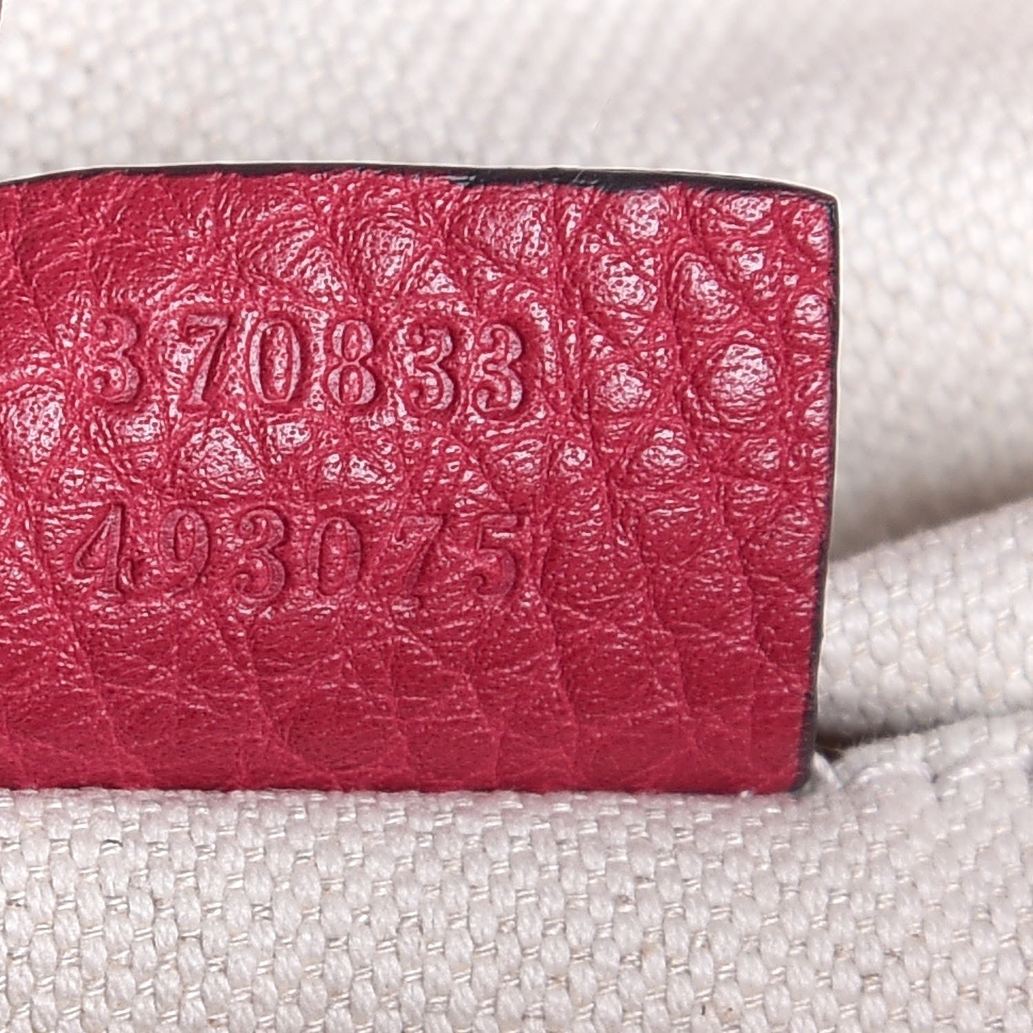 Gucci Cellarius Calfskin Medium Bamboo Backpack Petunia 7 of 7