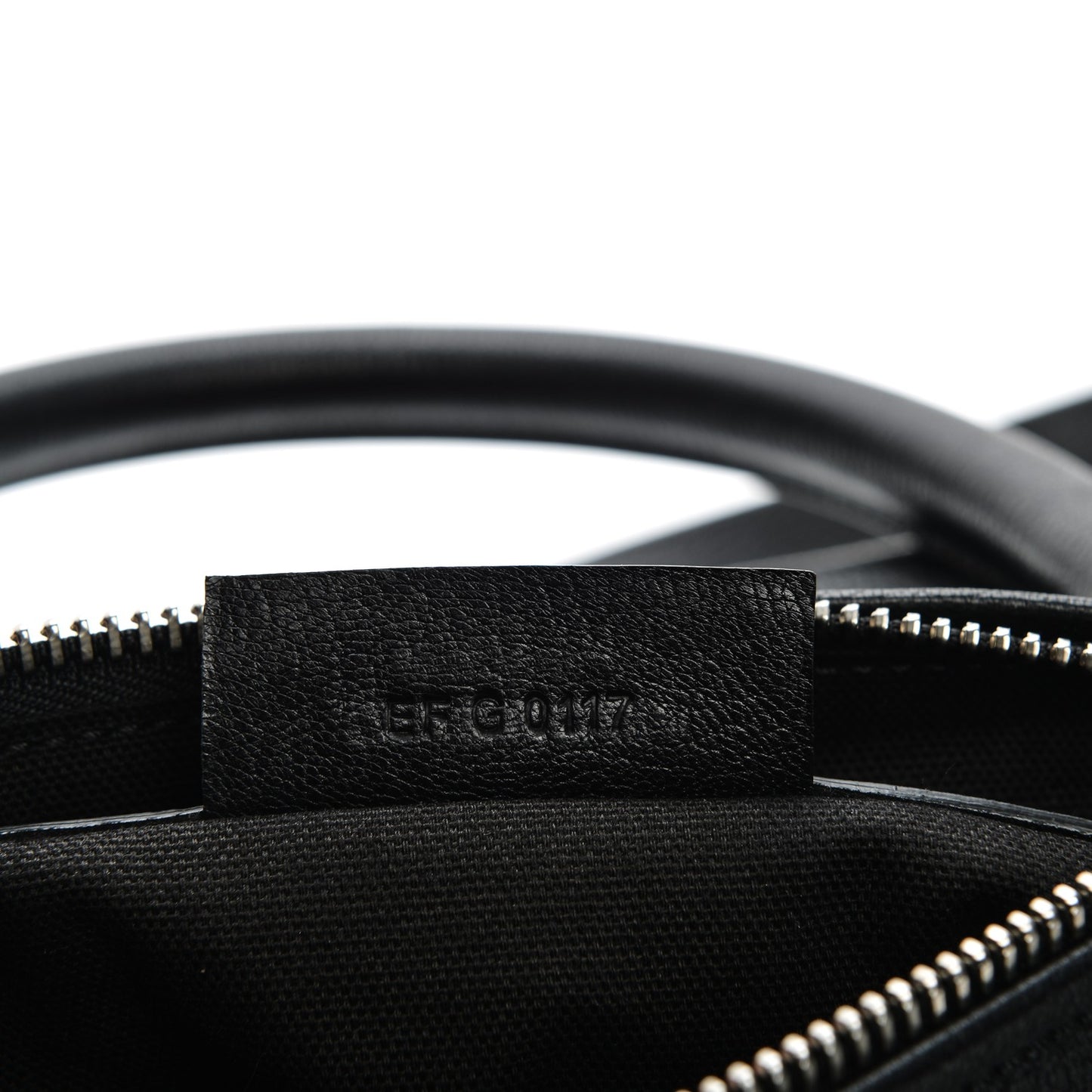 Sugar Goatskin Small Pandora Black