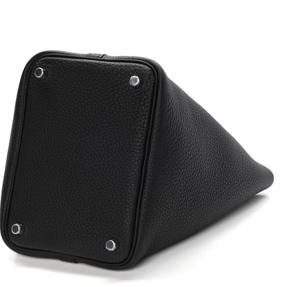 Hermes Taurillon Clemence Picotin Lock 18 PM Black 7 of 8