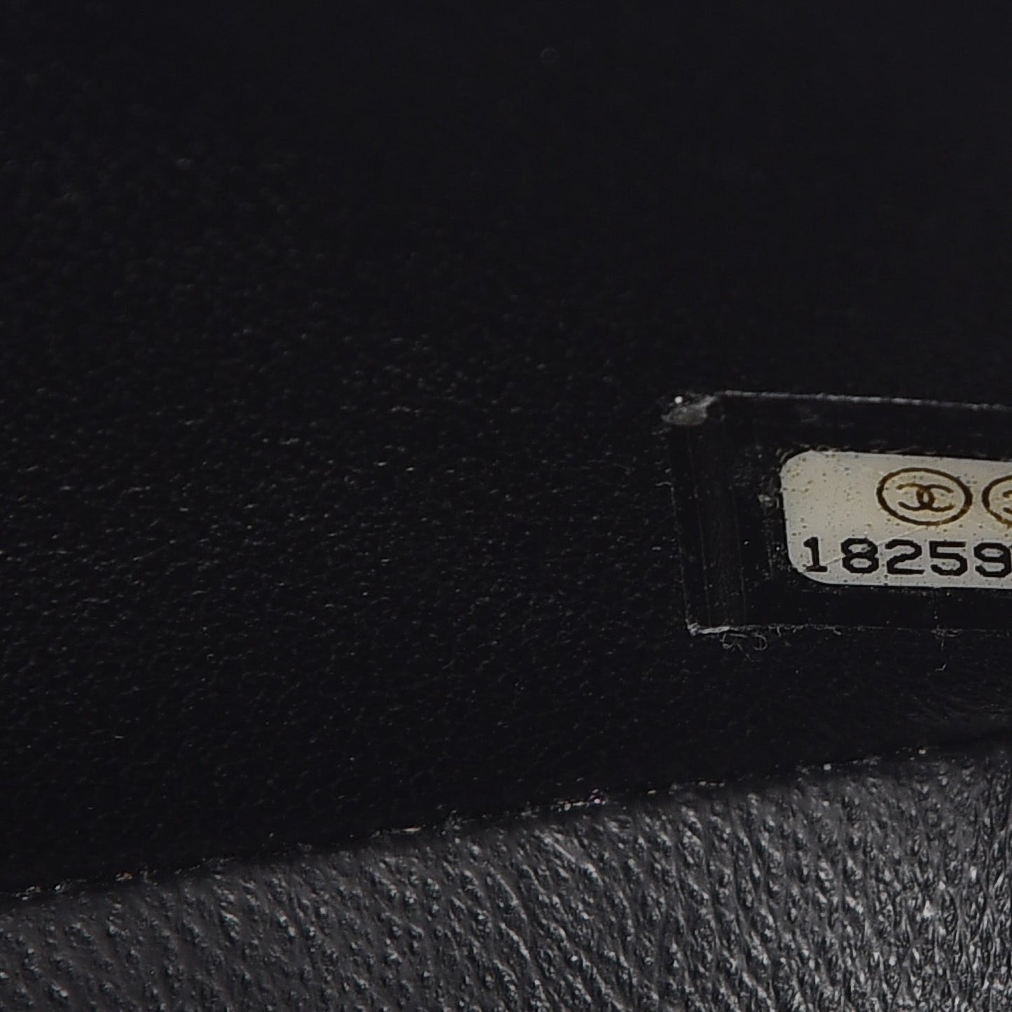 Caviar Quilted Mini Square Flap Black