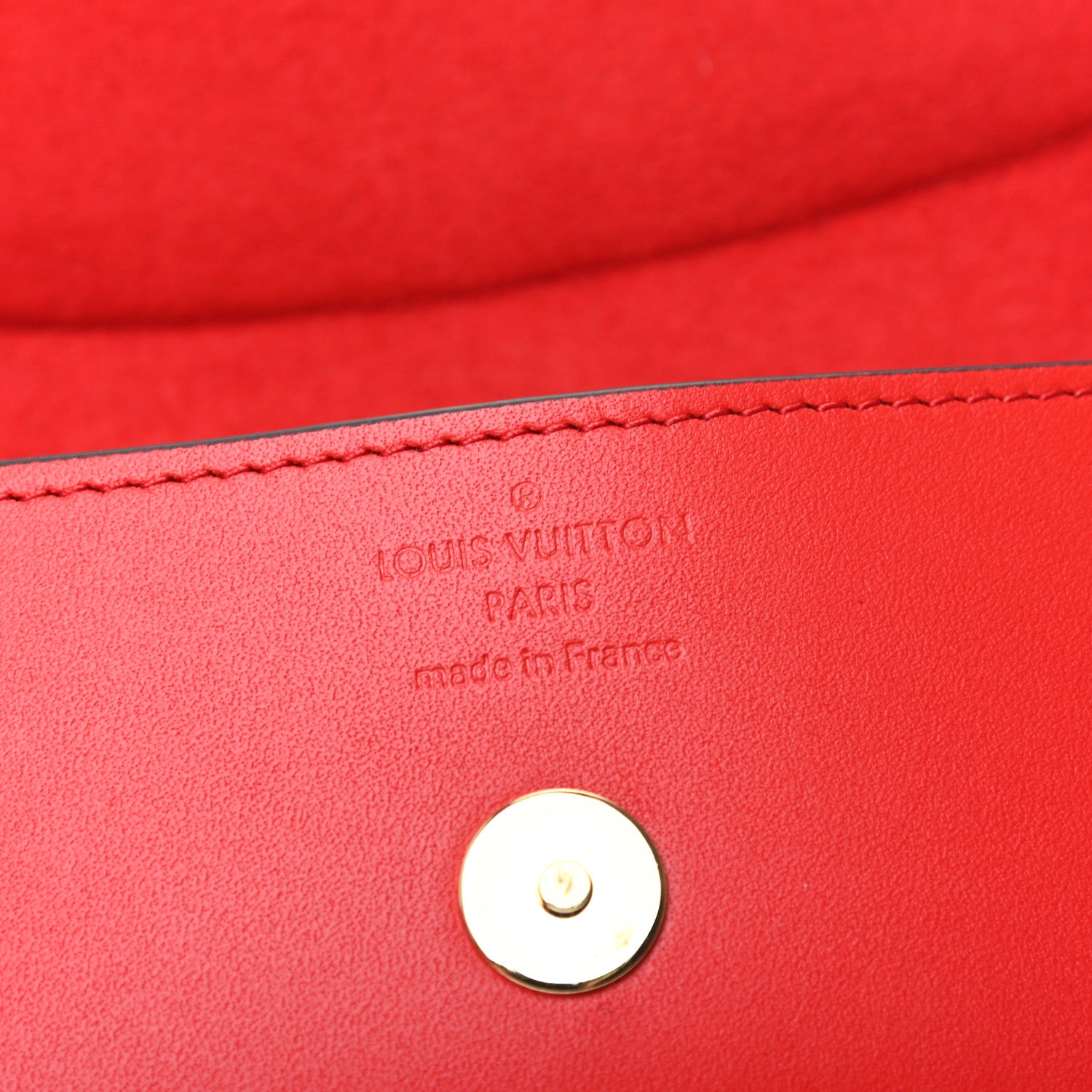 Louis Vuitton Monogram Woody Sunglass Case Rouge 6 of 6