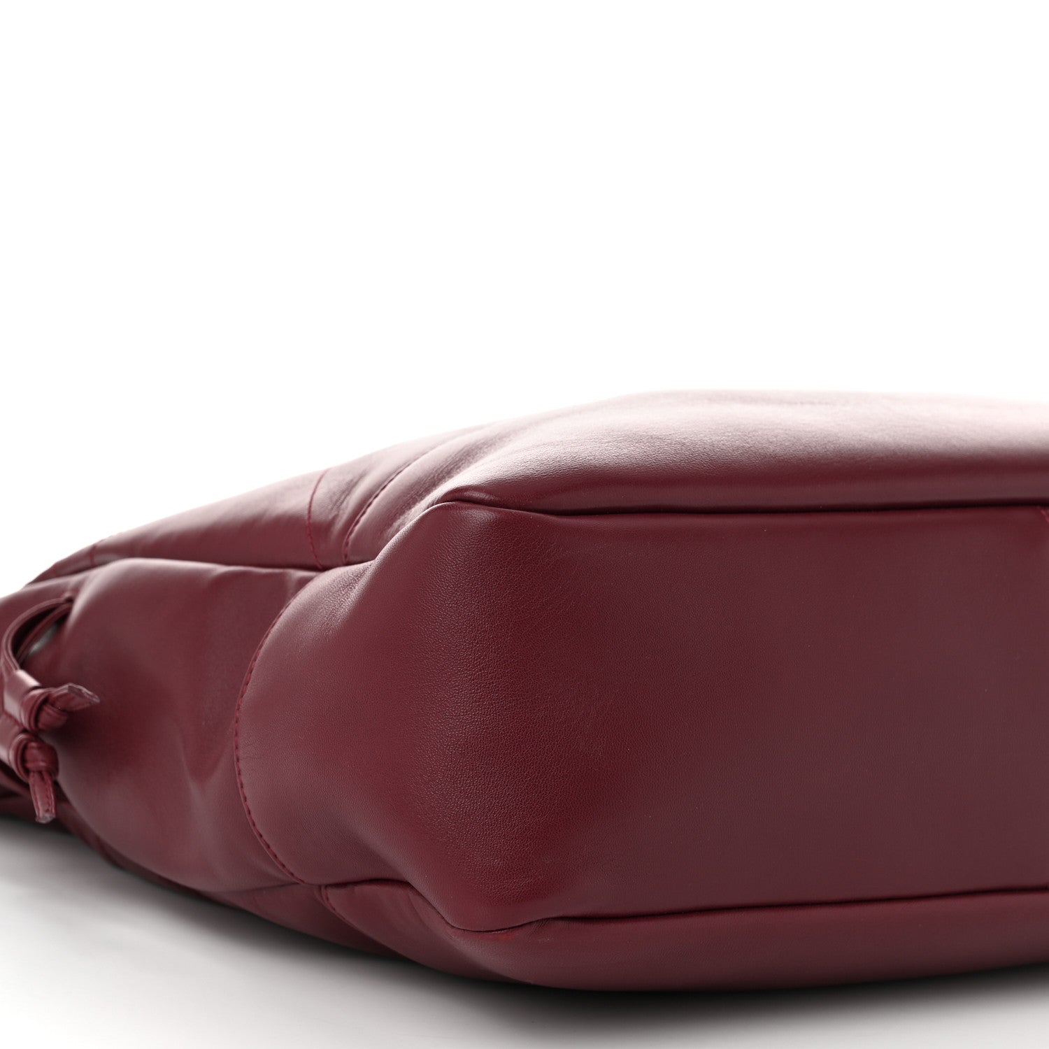 Saint Laurent Lambskin Medium Jamie Shopping Tote Bordeaux 10 of 11