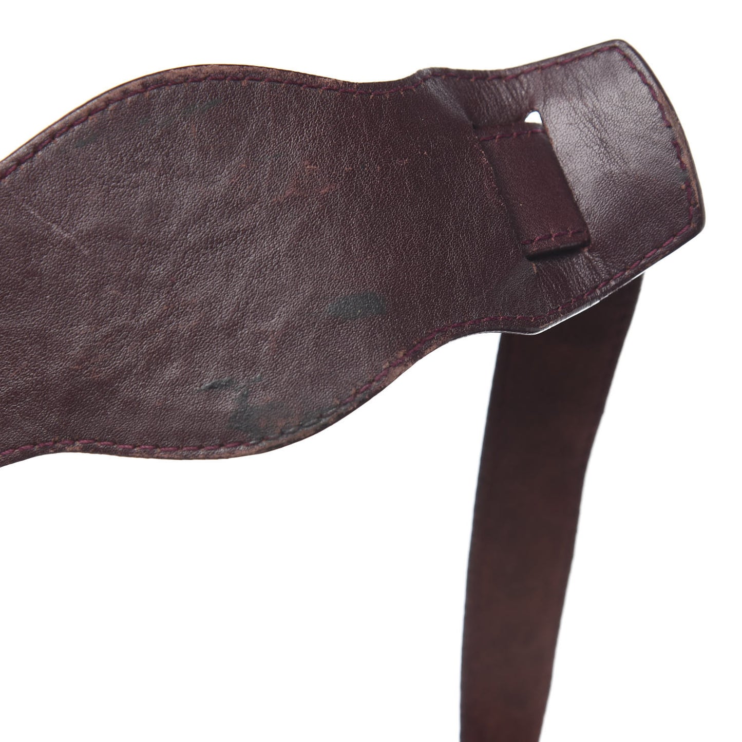 Baby Daim Suede Classic Silver Hardware Velo Brown