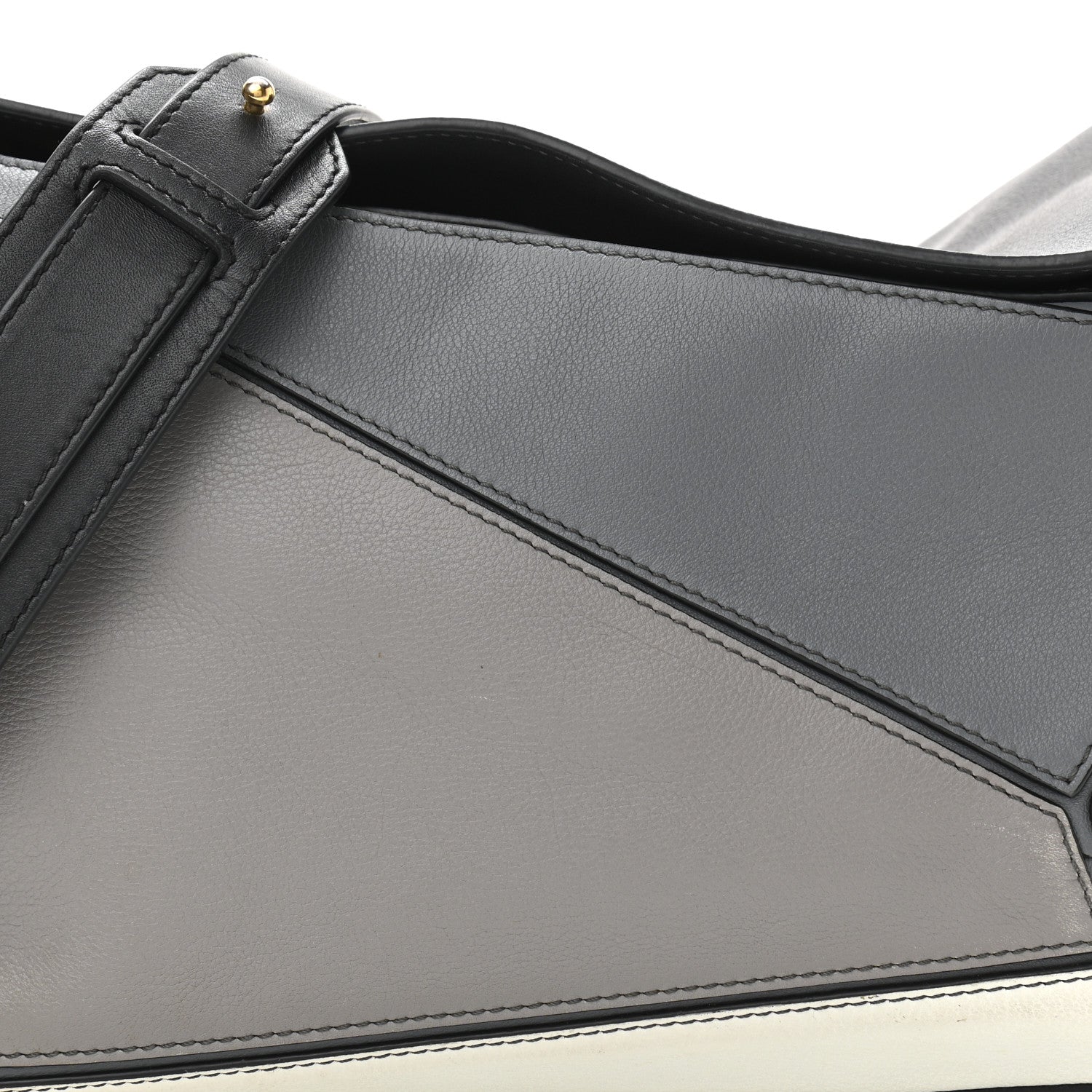 Loewe Calfskin Medium Puzzle Bag Grey Multito 7 of 9