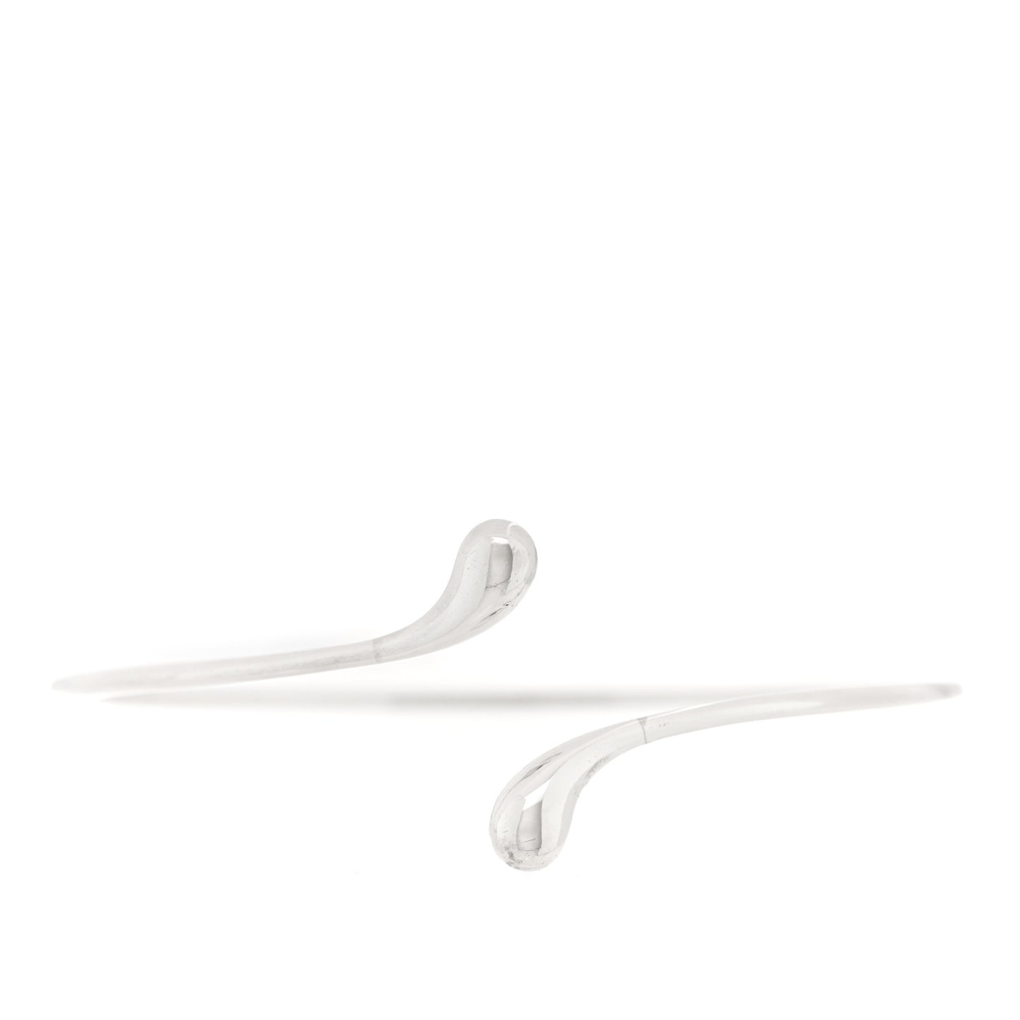 Sterling Silver Elsa Peretti Teardrop Bangle Bracelet