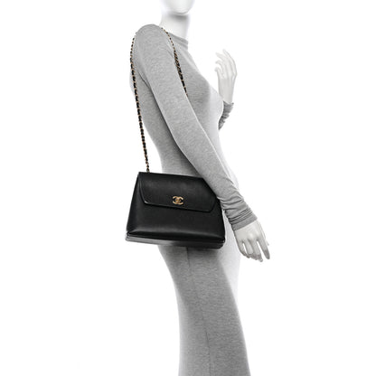 Chanel Caviar Jumbo Single Flap Black 2 of 11