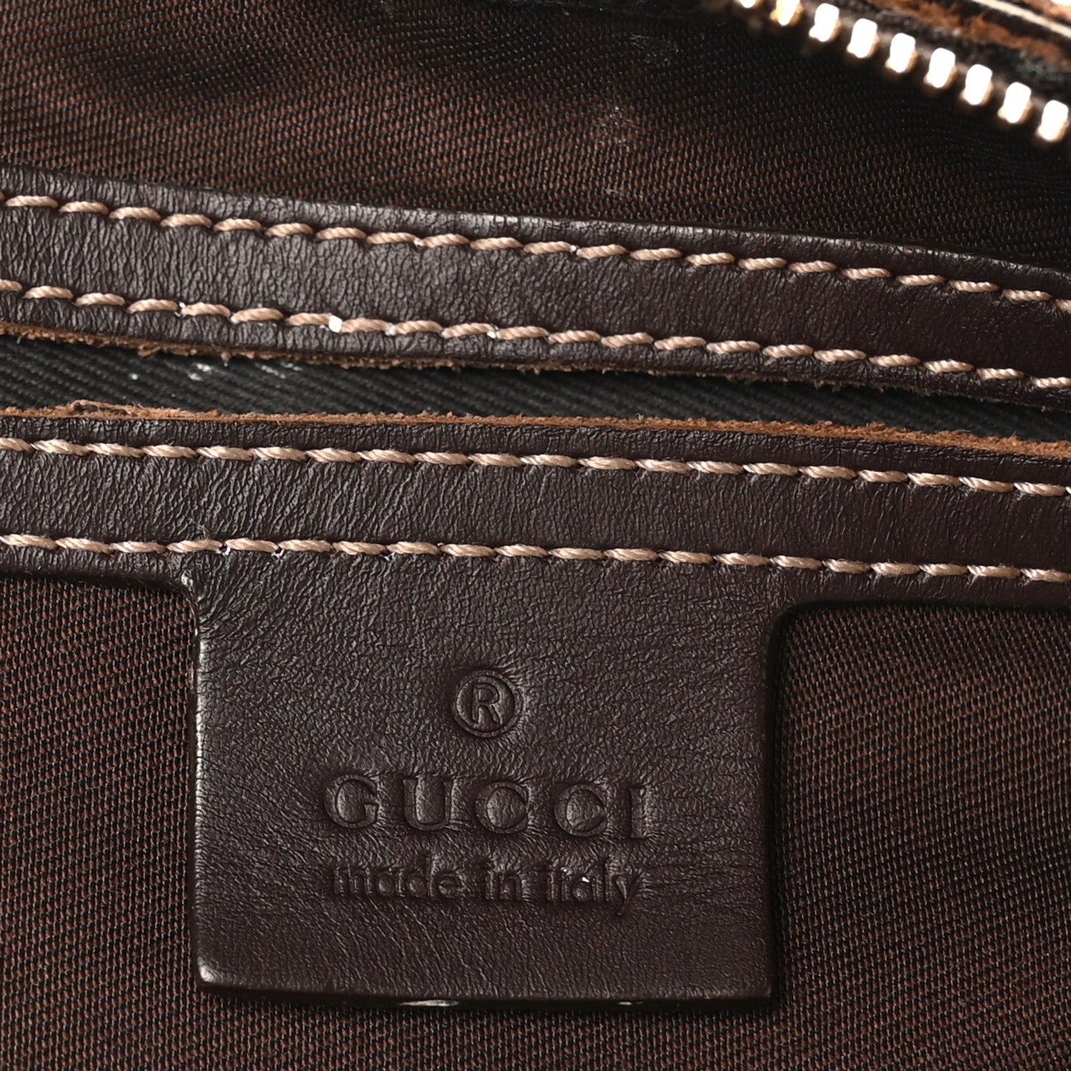Gucci GG Plus Monogram Large Carry On Duffle Bag Brown 5 of 14