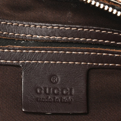 Gucci GG Plus Monogram Large Carry On Duffle Bag Brown 5 of 14