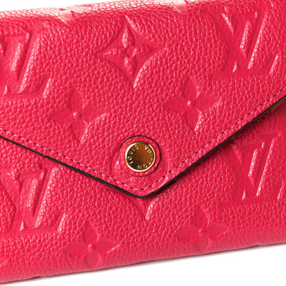 Louis Vuitton Empreinte Victorine Wallet Freesia 10 of 12