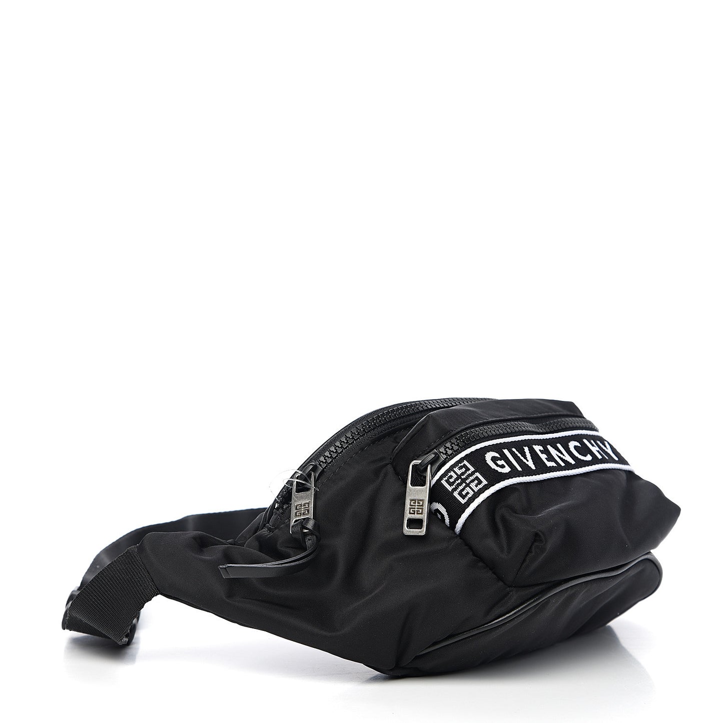 Nylon Light 3 Bum Bag Black White